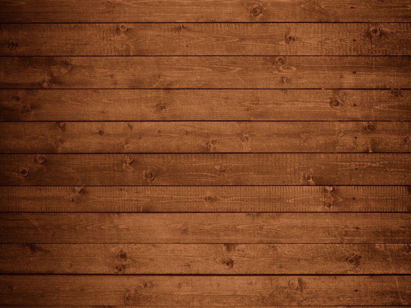 Dark stained wooden floor