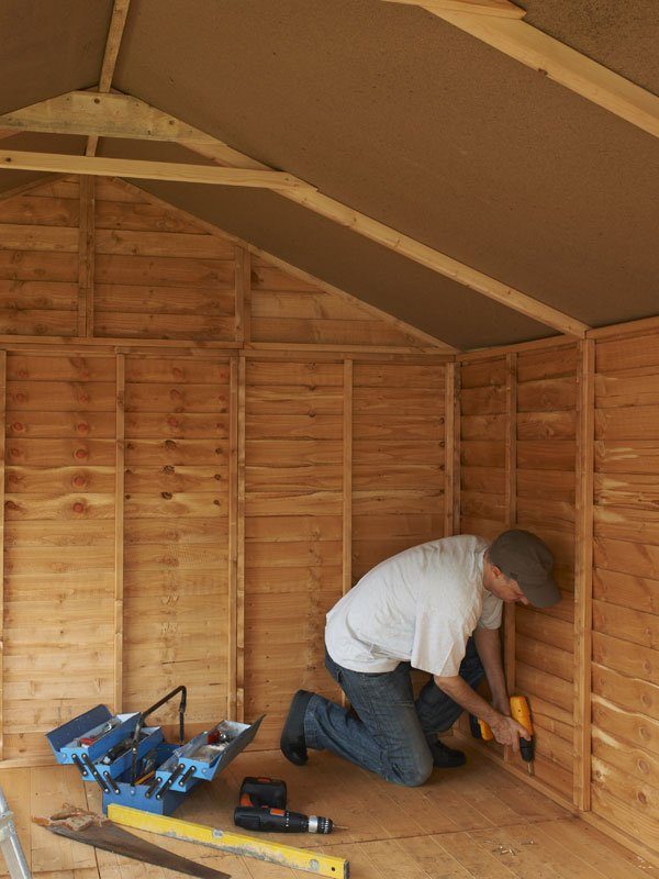 Building a garden shed in Walthamstow